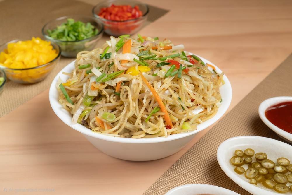 Veg Hakka Noodles